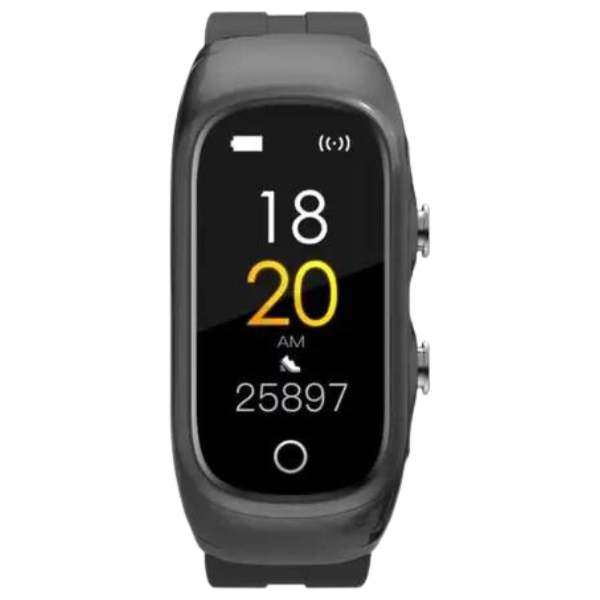 Smartwatch Relógio inteligente Fone Bluetooth 2 em 1 N8 (PRETO)