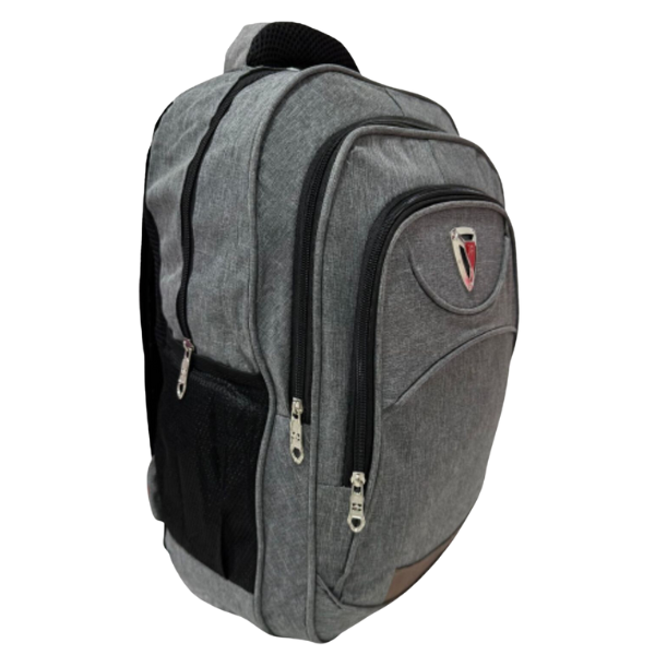 Mochila TOP Resistente Viagem Escola Trabalho Sport (CINZA)