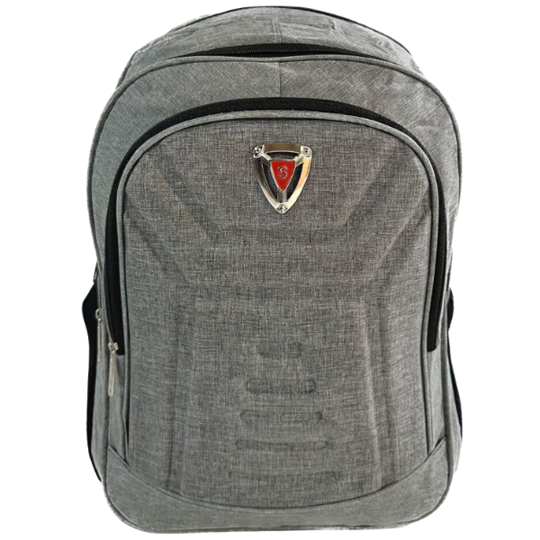 Mochila TOP Resistente Viagem Escola Trabalho Sport (CINZA)