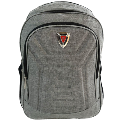 Mochila TOP Resistente Viagem Escola Trabalho Sport (CINZA)