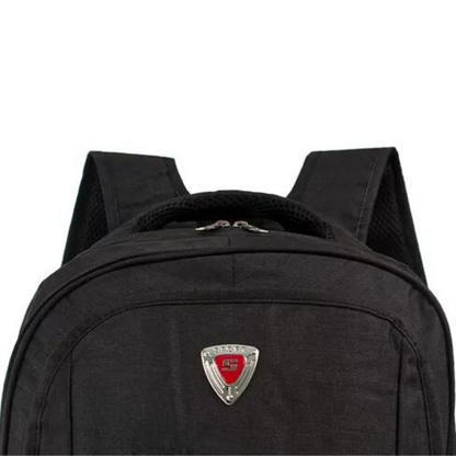 Mochila TOP Resistente Viagem Escola Trabalho Sport (PRETO)